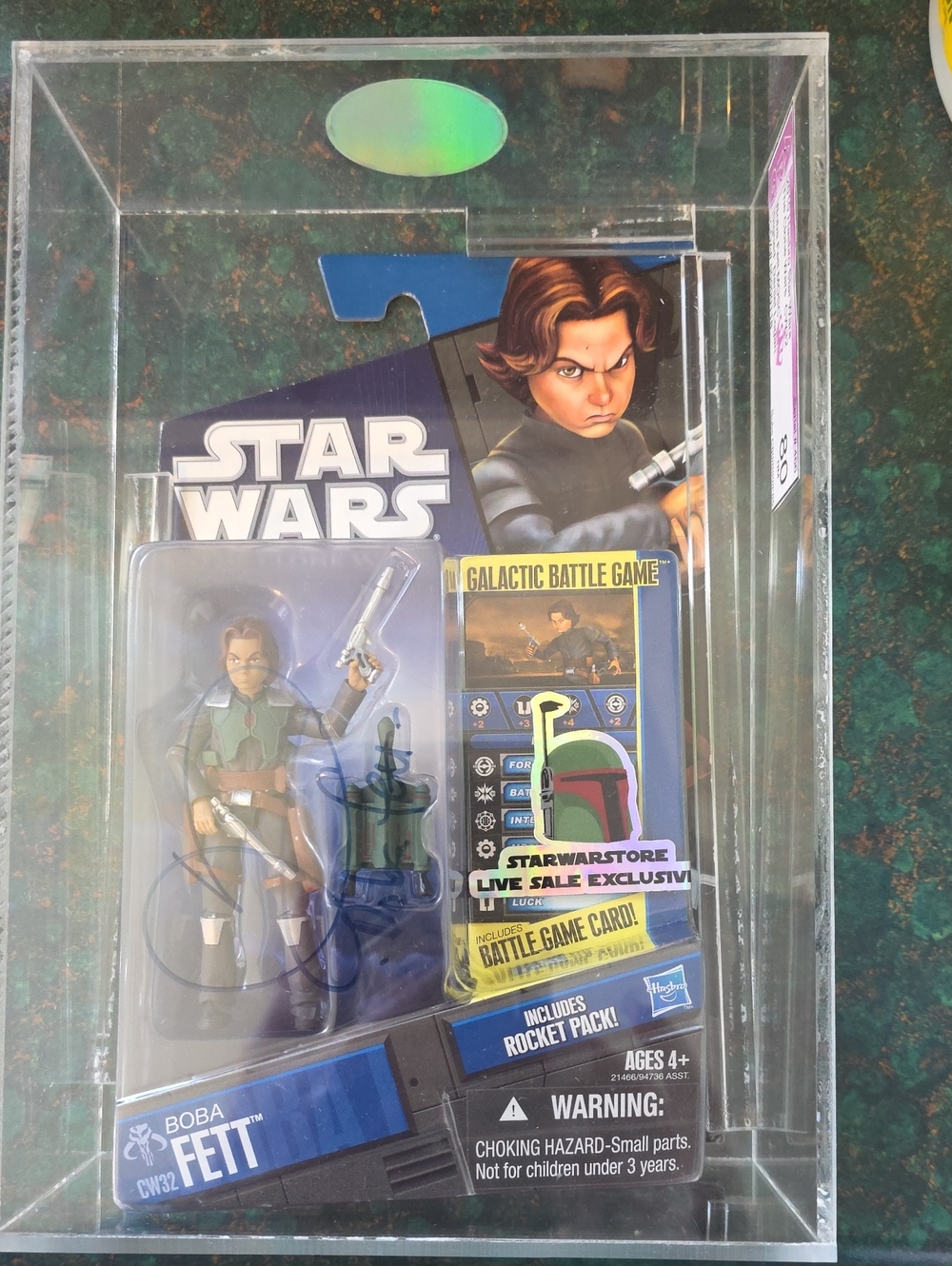 Star Wars Boba Fett Figure - Blue, Green